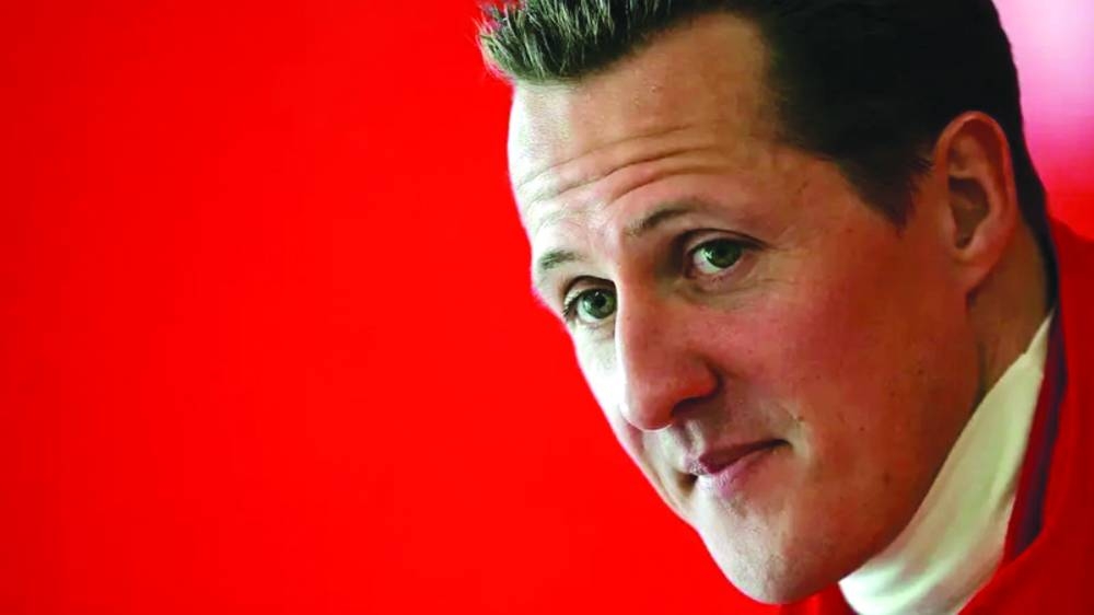 
A file photo of F1 legend Michael Schumacher before his crippling skiing accident that took place in December 2013. Schumacher, 55, has not been seen in public since. 
 