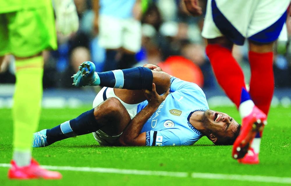 
Rodri could miss the rest of the season.
 