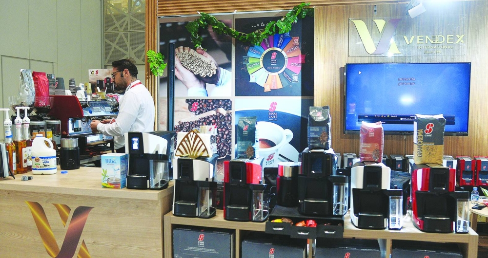 The exhibition at DECC displays new coffee machines and equipment. PICTURES: Shaji Kayamkulam and Joey Aguilar.