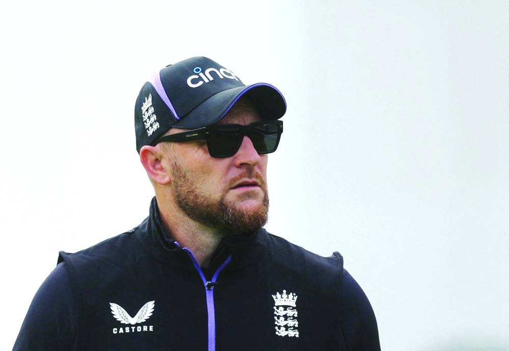 
England head coach Brendon McCullum 