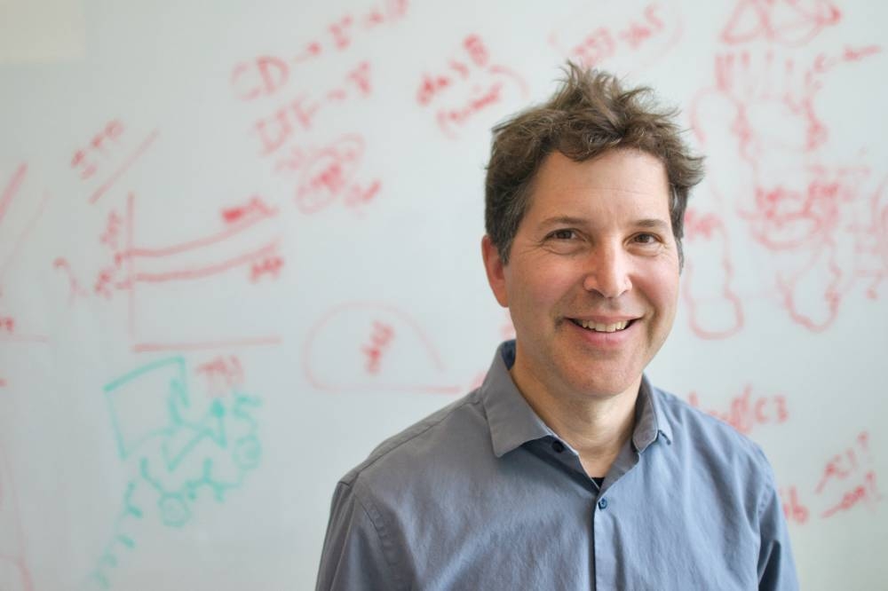 Computational biologist David Baker, a professor of biochemistry at the University of Washington School of Medicine and director of the UW Medicine, who has won the Nobel Prize for Chemistry, poses in an undated photograph in Seattle, Washington, US. Ian Haydon/University of Washington Medicine/Handout via REUTERS.   