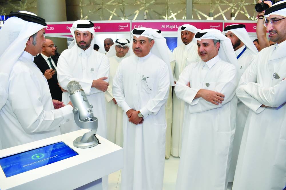 During a tour of the UDC Pavillion. PICTURE: Thajudheen.