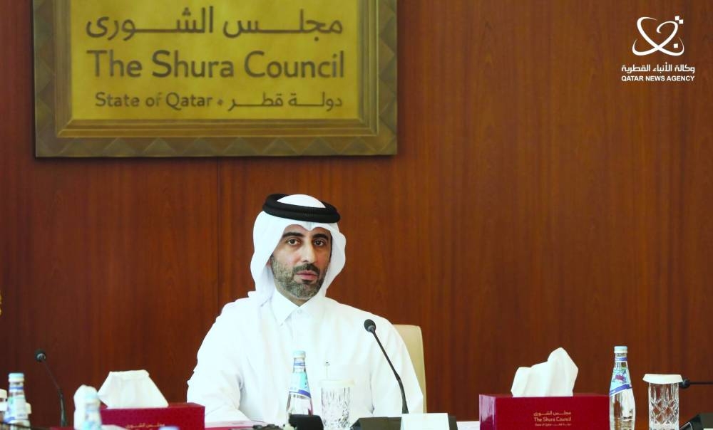 HE the Secretary-General of the Shura Council Nayef bin Mohammed al-Mahmoud.