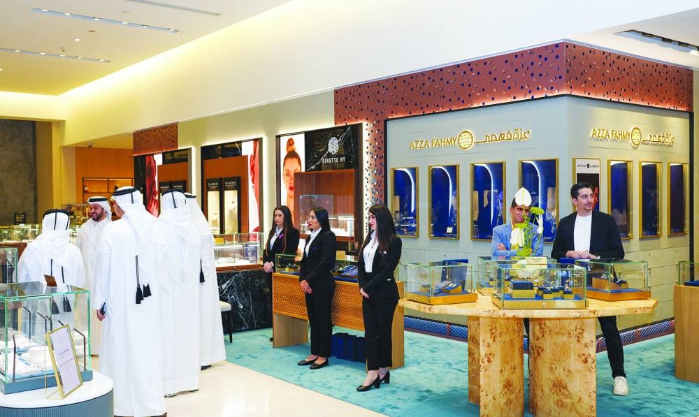 Azza Fahmy Jewellery's section also unveiled its new "Salon for Cultured Engagement" concept.