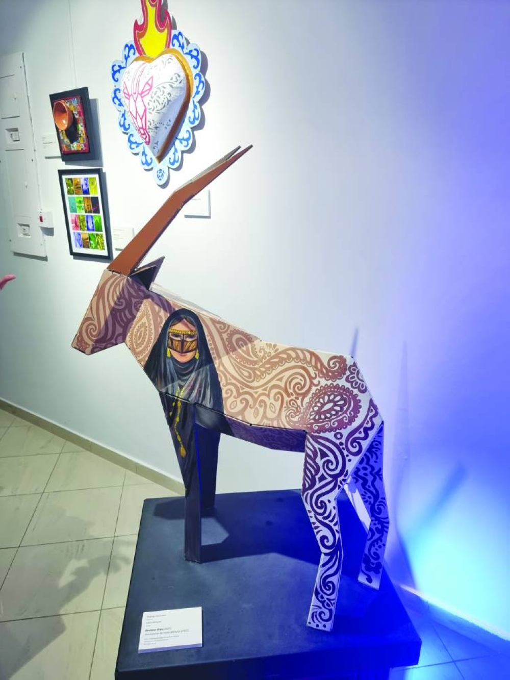 Latitudes and Heartbeats features a variety of mediums, from digital photography and painting to mixed media and sculpture. PICTURE: Joey Aguilar