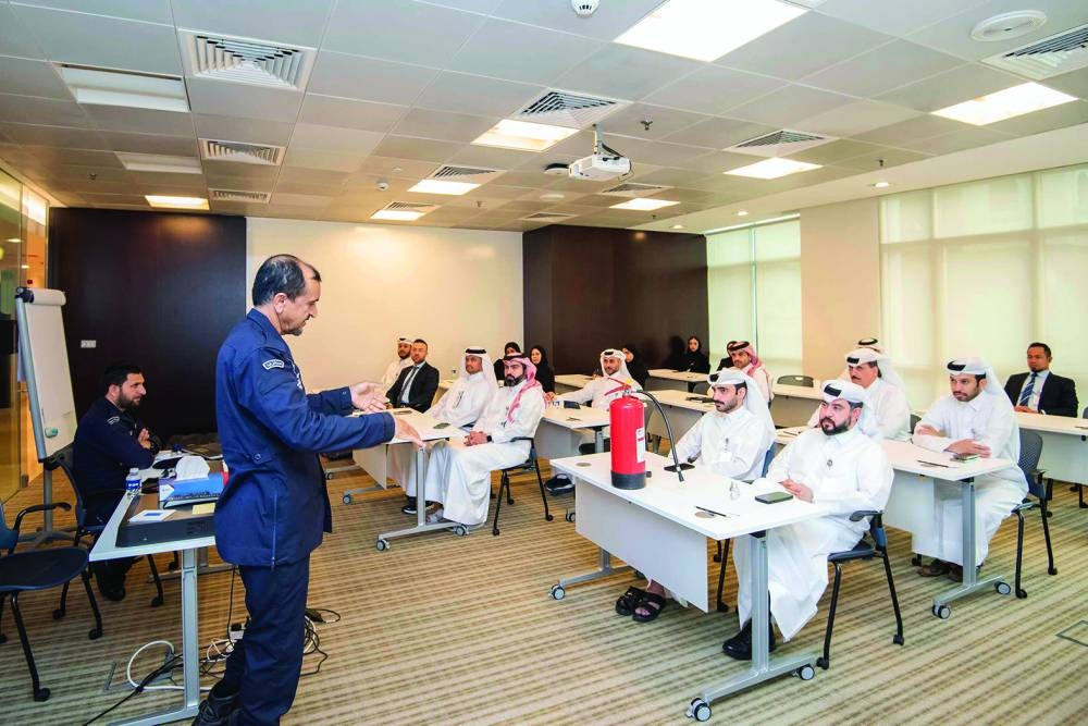 QNB Group, in co-operation with the General Directorate of Civil Defence at the Ministry of Interior, organised a fire warden training workshop to build the preparedness and response capabilities of its employees to emergencies.