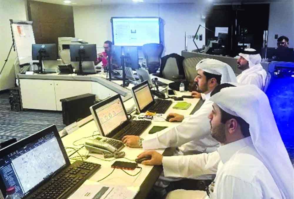  Ashghal has implemented adaptation strategies through training and visualisation for the rainy season.