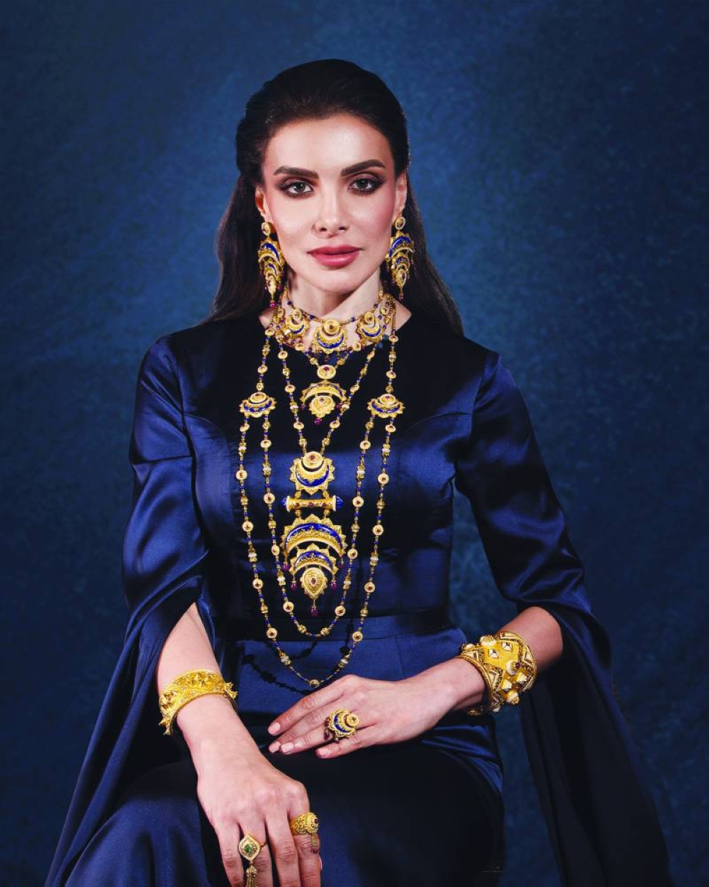 The boutique also houses the signature Ruhi Collection, a symbol of artistic elegance.