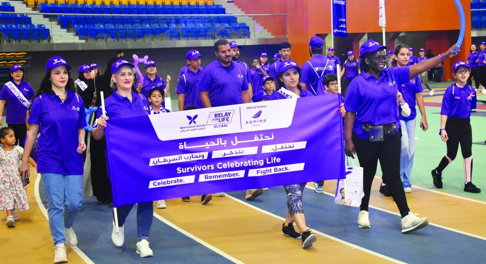 Hundreds join Relay for Life debut in Qatar