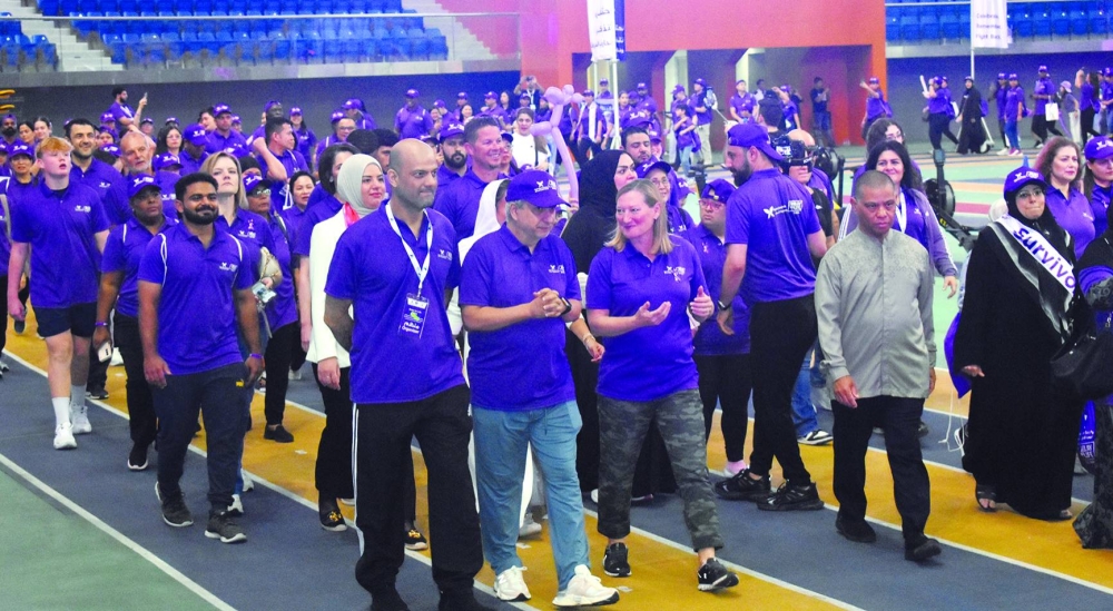 QCS chairman HE Sheikh Dr Khalid bin Jaber al-Thani led the event along with a number of other dignitaries. PICTURE: Thajudheen