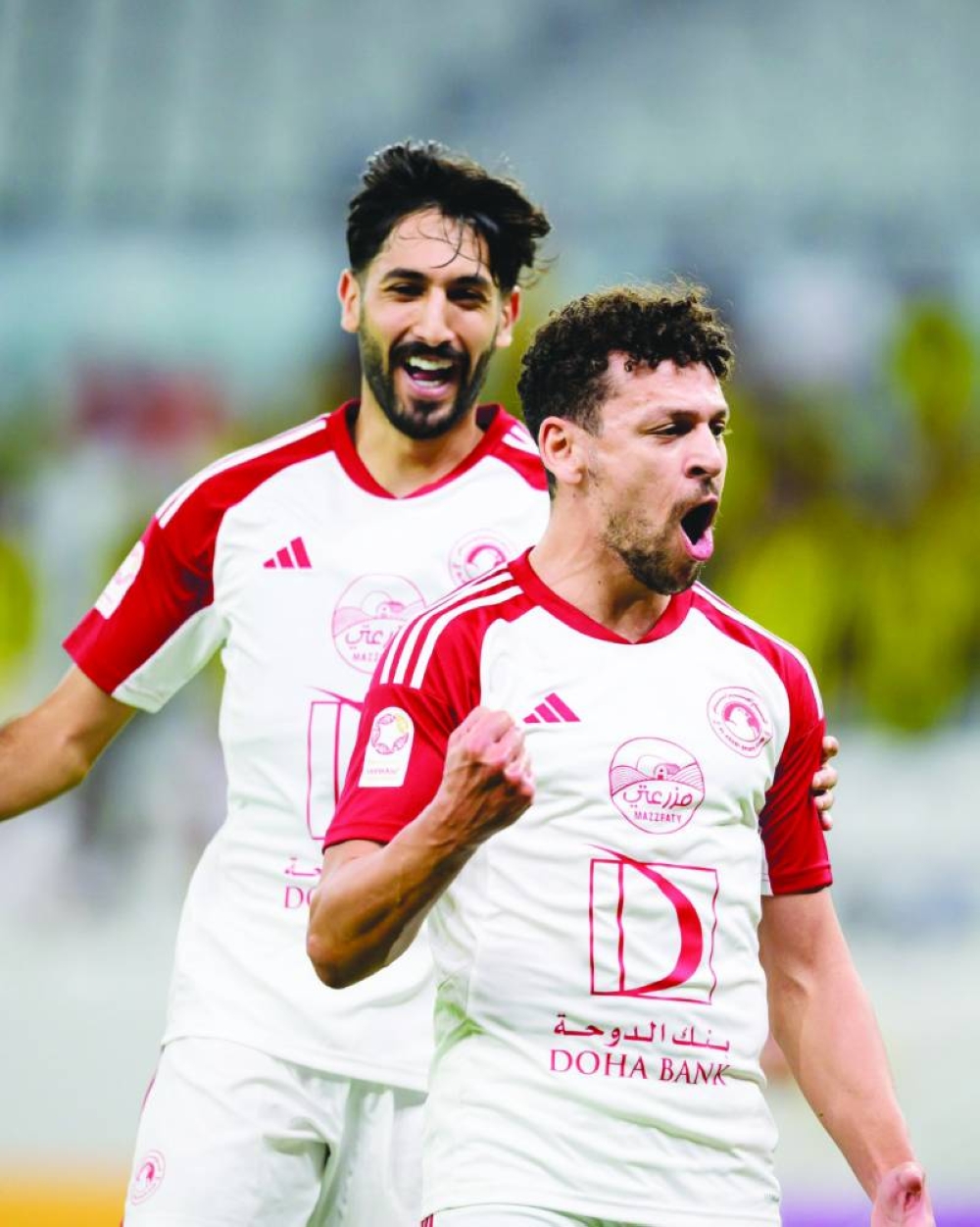 
Al Arabi’s Youssef Msakni scored a brace against Qatar SC yesterday. 