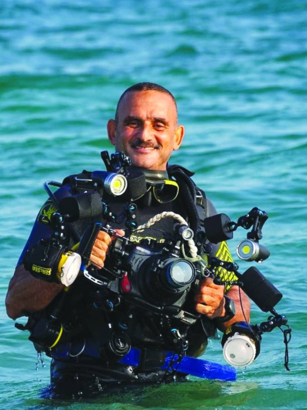 Veteran diver Khalid Zaki underlines the importance of a collective commitment to responsible environmental stewardship.