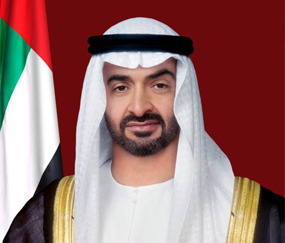 UAE president Sheikh Mohamed bin Zayed Al Nahyan