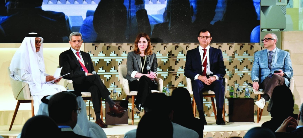 A panel in session at the event Sunday. PICTURE: Thajudheen