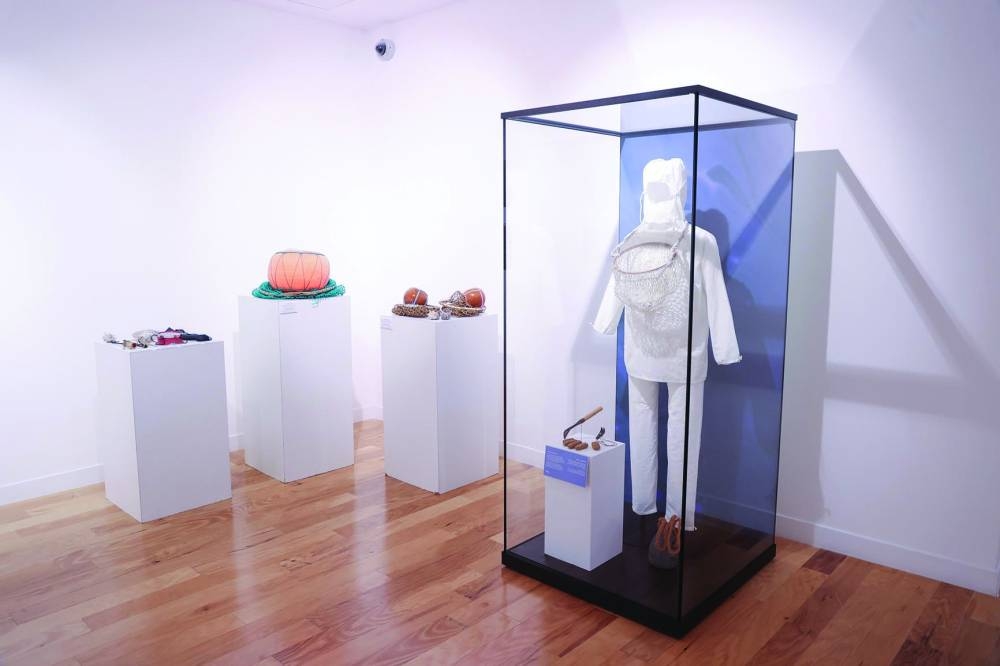 The exhibition displays 32 artworks that underline the remarkable similarities between Qatar’s pearl divers and South Korea’s Jeju Haenyeo women divers.