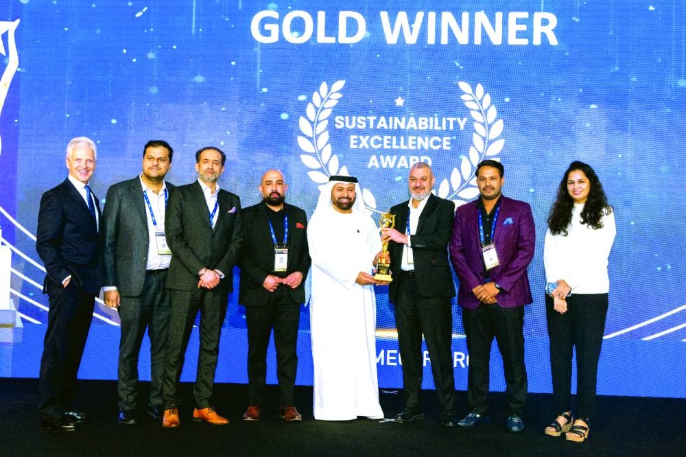 LIP's sustainability excellence award winners.