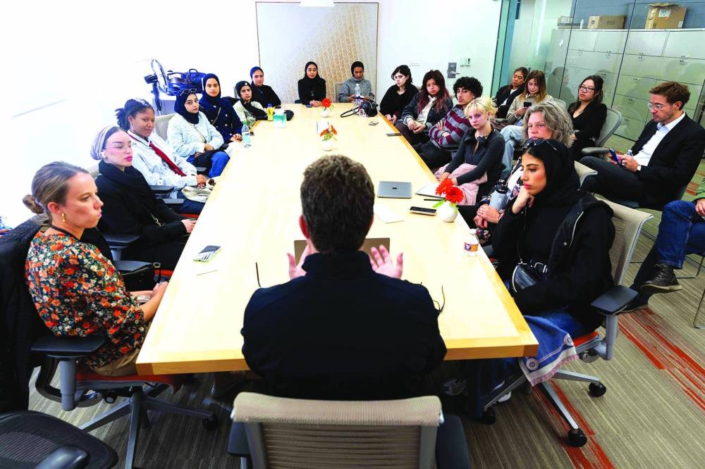 An interactive session during Qatar Week.