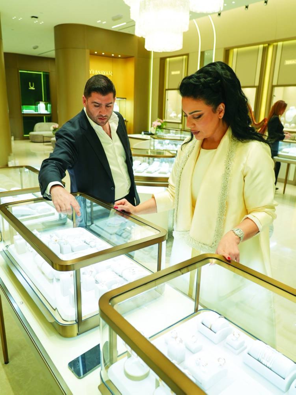 The boutique offers a perfect setting for guests to discover the fascinating history of the House of Yessayan.