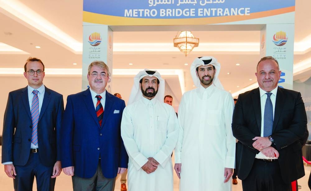 Officials at the opening ceremony