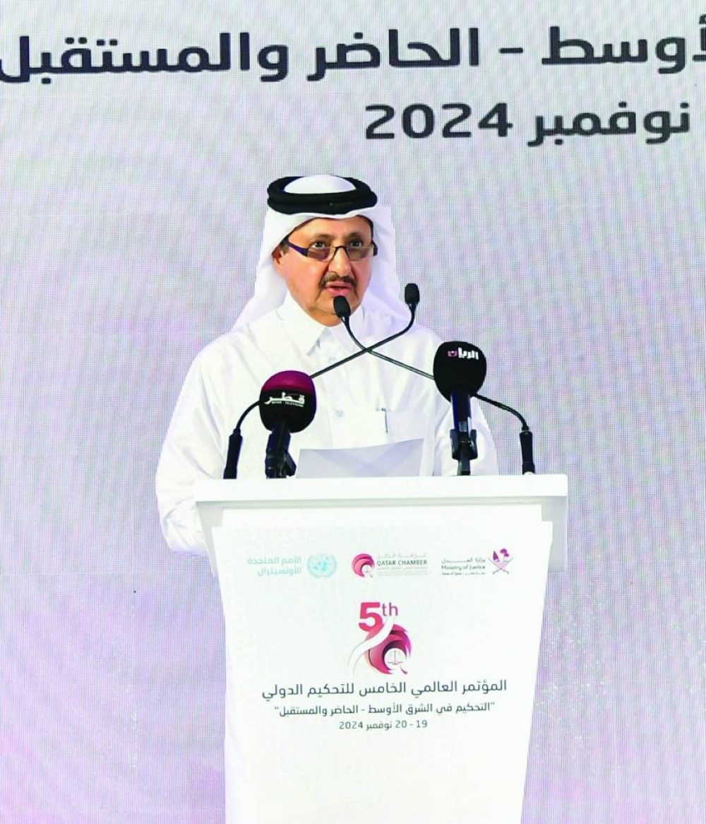 Qatar Chamber chairman Sheikh Khalifa bin Jassim al-Thani.