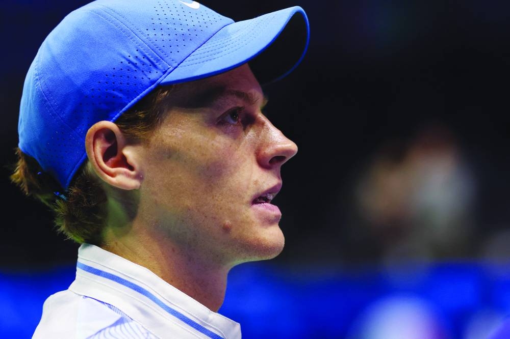 Jannik Sinner. (AFP)