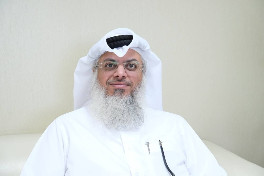 Mohammed Hassan al-Tamimi, head of the Zakat Disbursements Section at Awqaf's Zakat Affairs Department