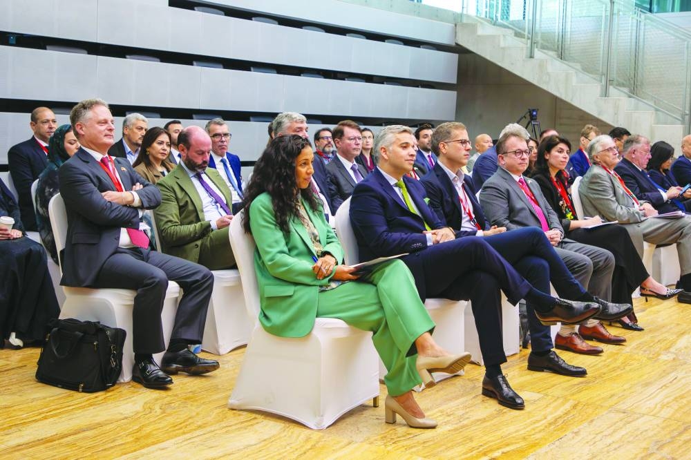 Attendees at the event.