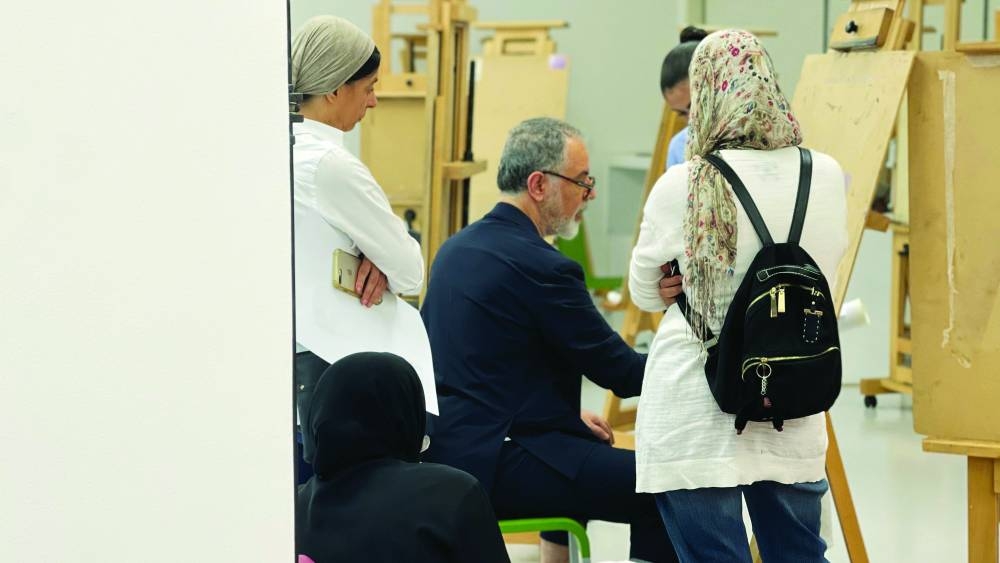 Art Lesson with Ismail Azzam