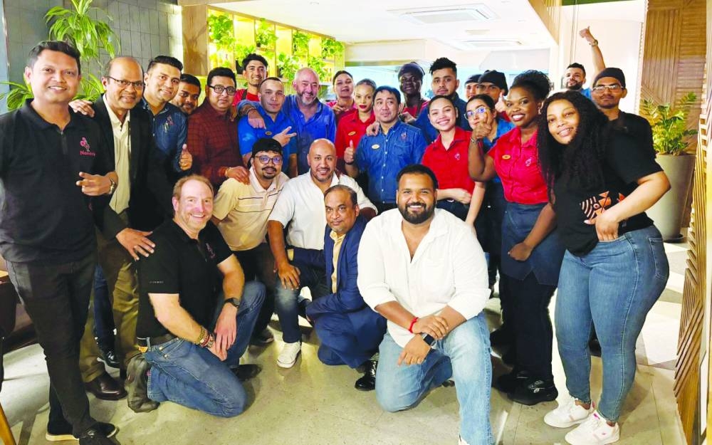 Robbie Brozin, John Sikiotis and Vyanktesh Jaiswal attended the event alongside Nandocas.