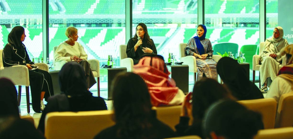 The panellists at the discussion.