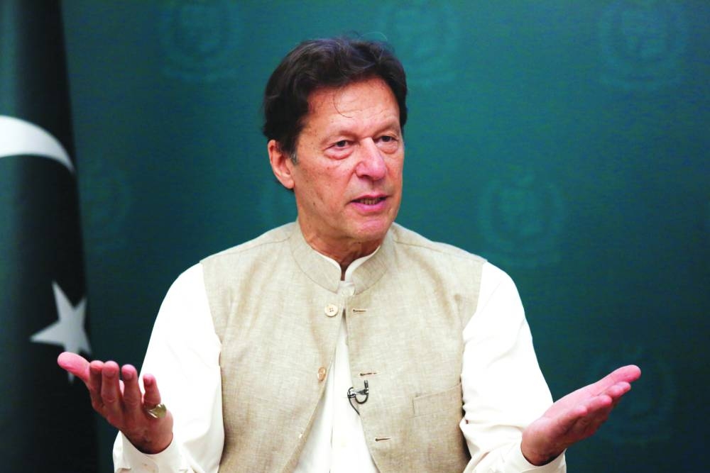 Pakistan's Prime Minister Imran Khan. (Reuters/File Picture)