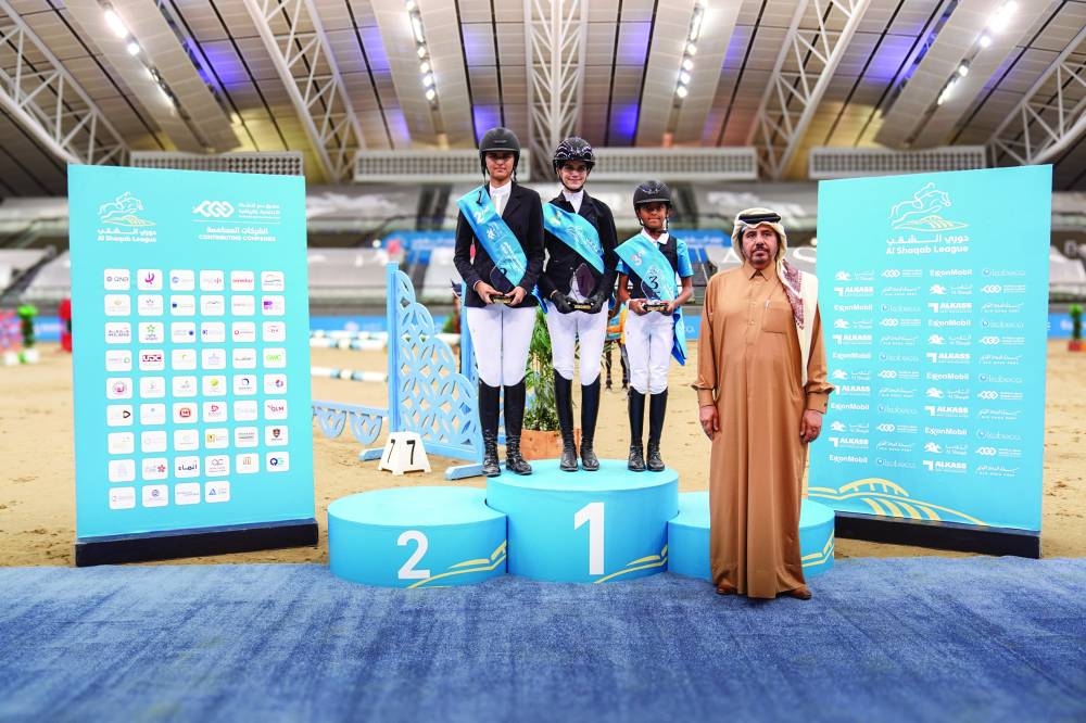 
Jordan’s Joud Bassam Elaker won the Amateur Class while Qatar’s Naylah Tamim Hamad al-Thani and Qaqaa Tamim Hamad al-Thani finished second and third, respectively. 