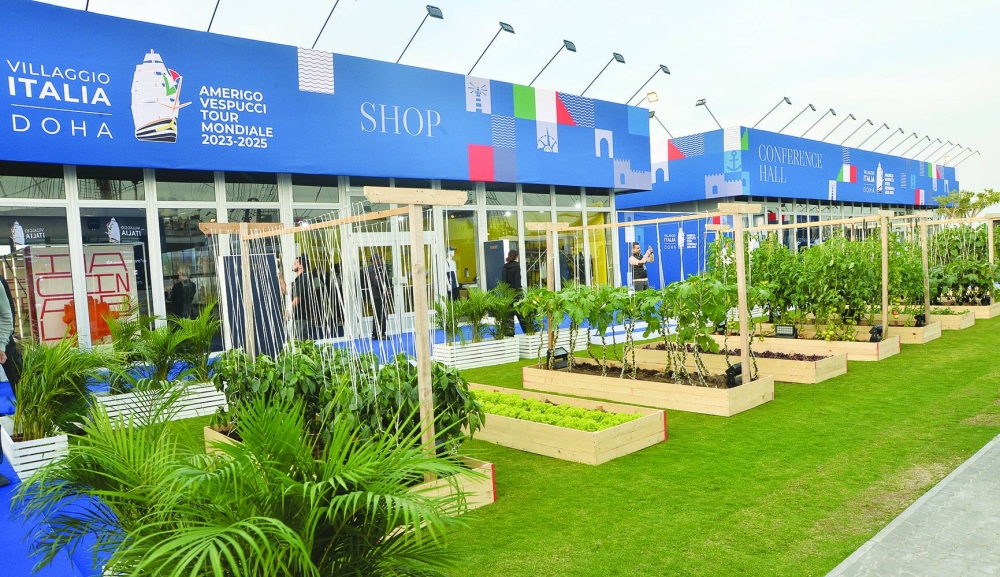 Villaggio Italia forms part of maiden visit of Vespucci, showcasing Italian culture and excellence.