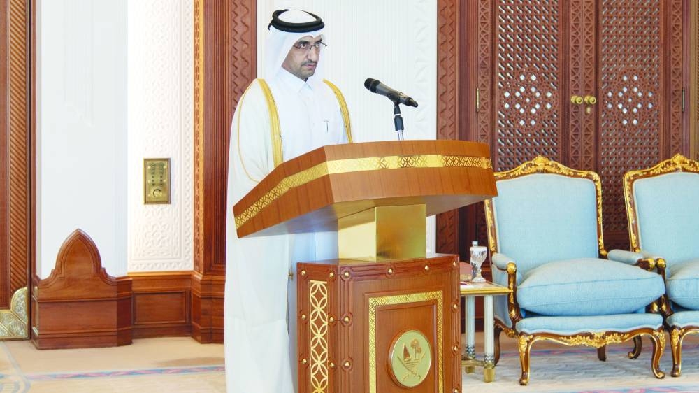 HE the Minister of Justice and Minister of State for Cabinet Affairs Ibrahim bin Ali al-Mohannadi 