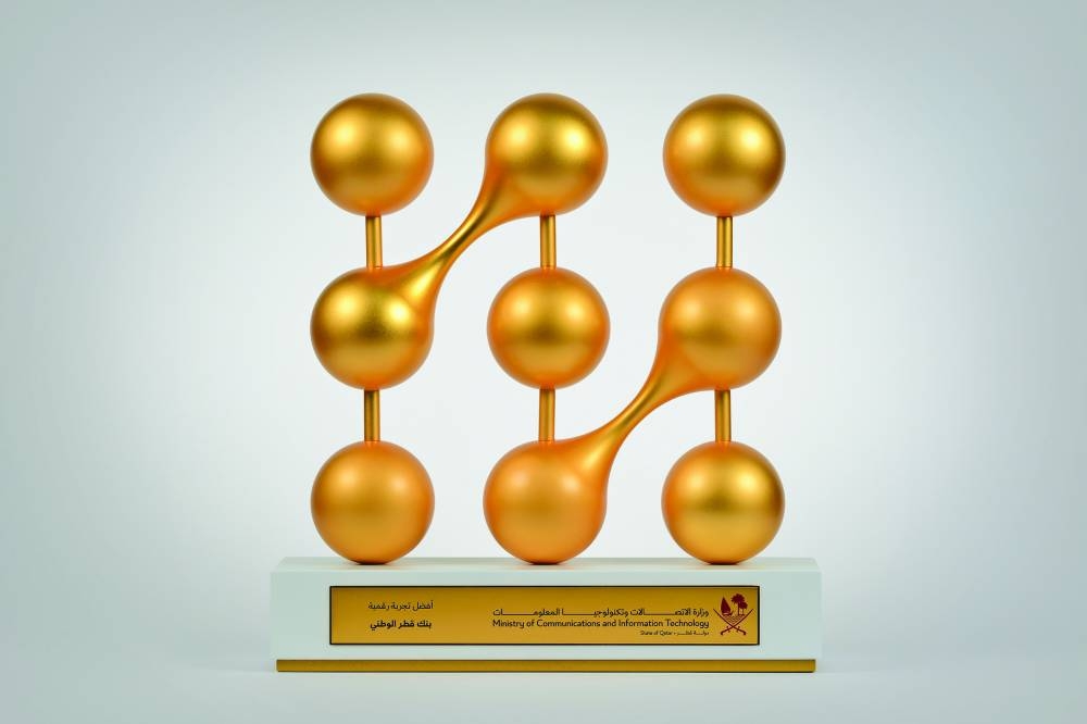 QNB received the award in recognition of the bank’s innovation in digital banking.