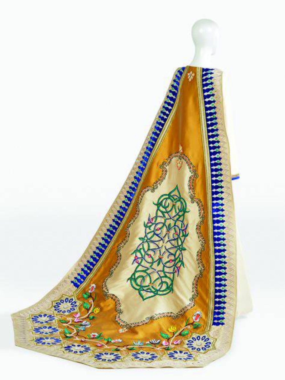 Cape designed by Dana al-Mulla. -screengrab