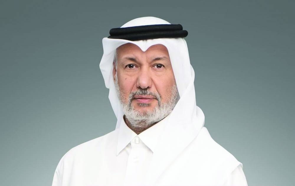 
First Vice-President of the Qatar Olympic Committee Mohammed bin Yusuf al-Mana. 