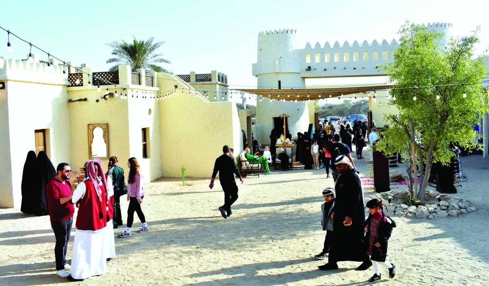 Qatar Tourism’s desert activation at Ras Abrouq, running until January 18, attracts a large number of visitors its unique landscape, cultural experiences, immersive zones, adventure activities, and heritage offerings. PICTURES: Thajudheen