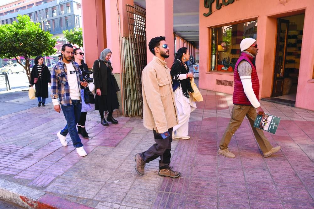 Crafting Design Futures Participants in Morocco. Photography Courtesy of Design Doha 2024