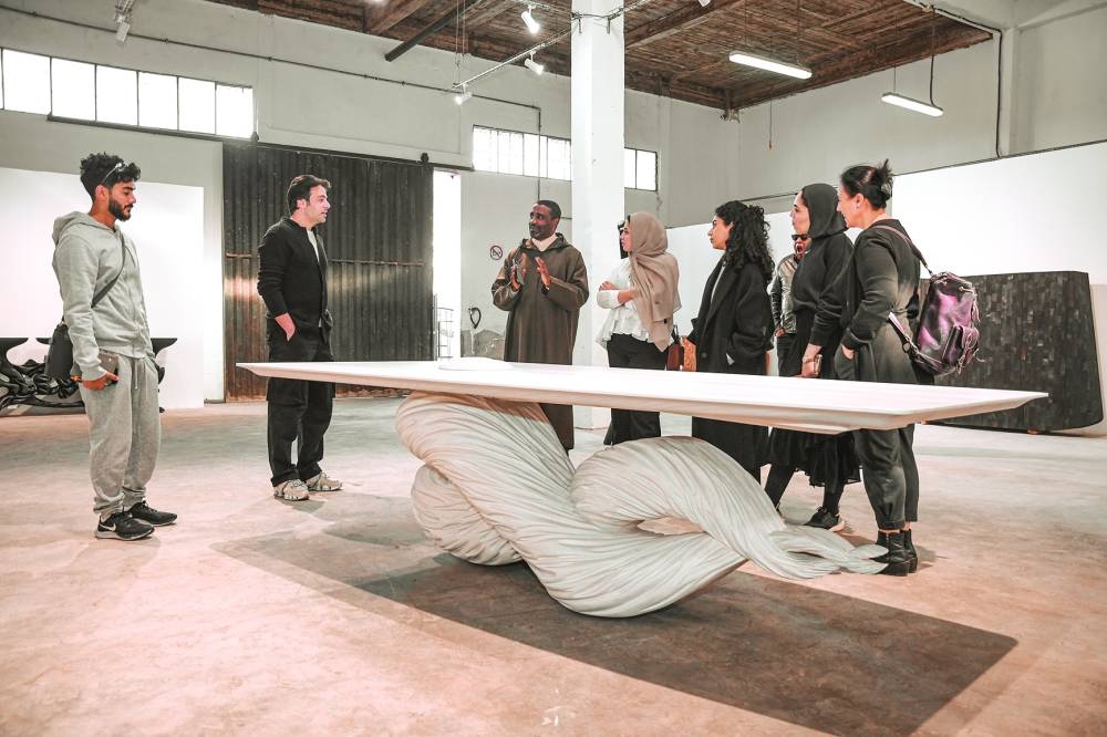 Hmaza Kadiri Studio. Photography Courtesy of Design Doha 2024