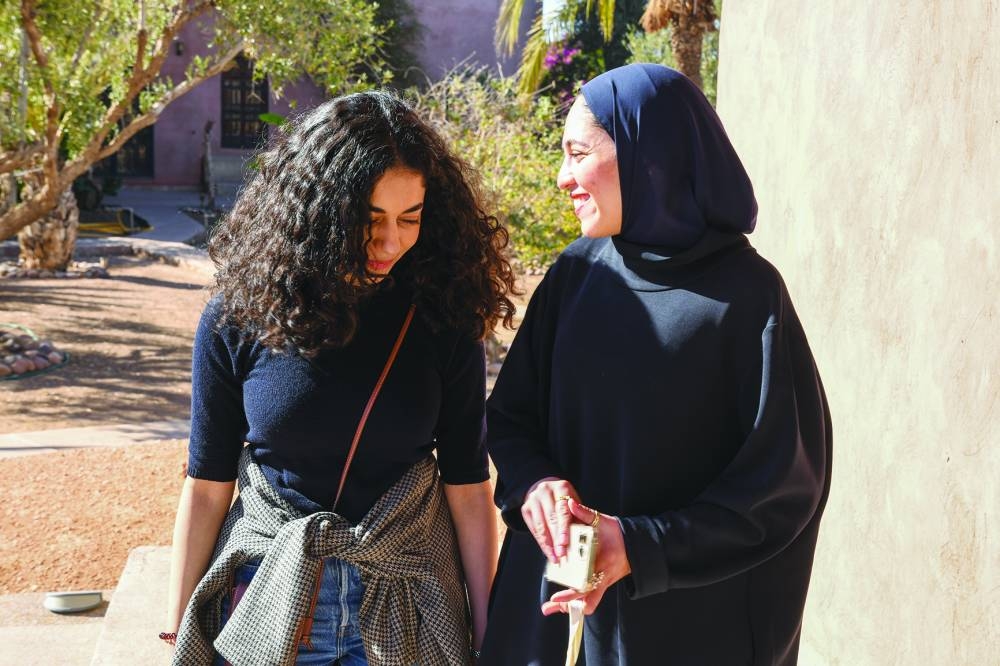 Nada Elkharashi and Majdulin Nassrallah. Photography Courtesy of Design Doha 2024