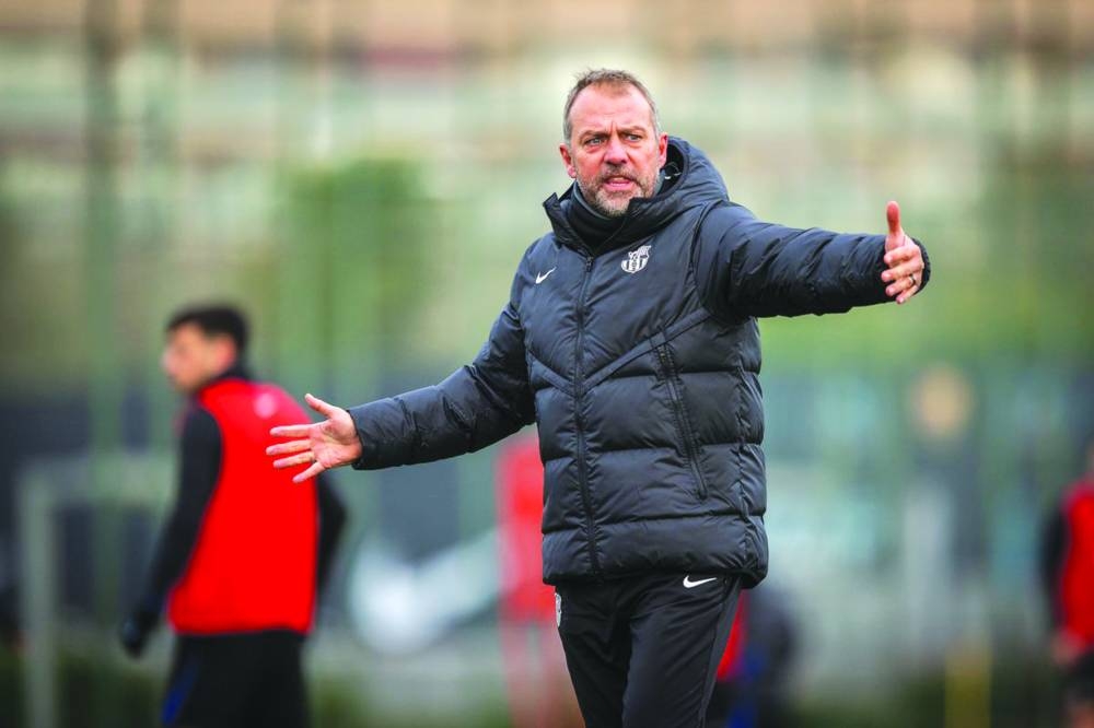 Barcelona coach Hansi Flick