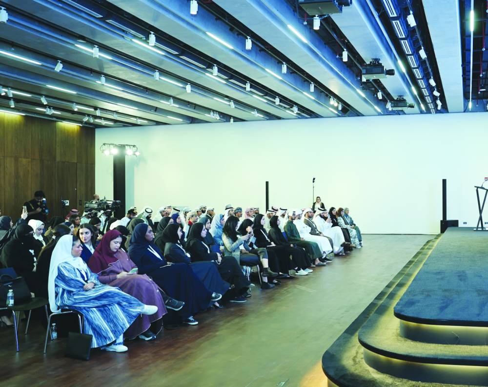 A section of the audience.