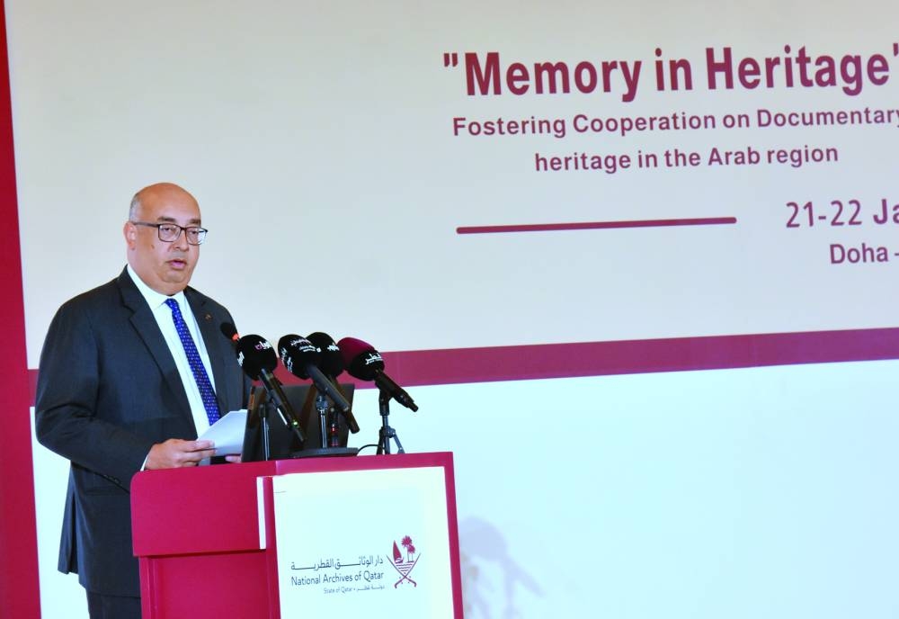 Salah Khaled, Unesco Representative for the Gulf States and Yemen and Director of the Unesco Office in Doha.