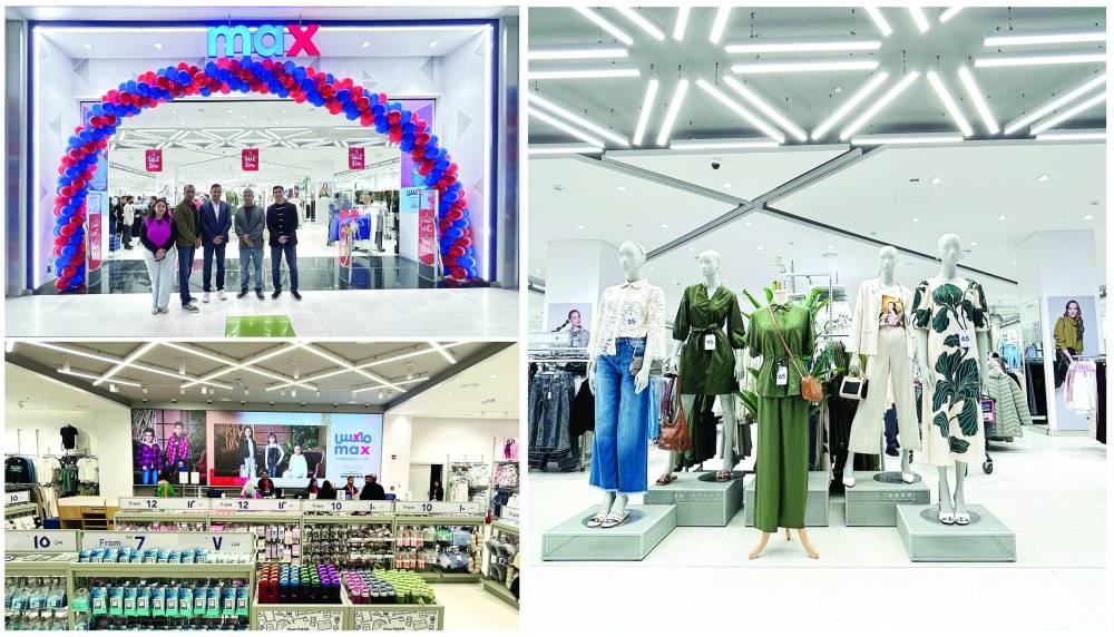 Nitin Grover, DGM-Finance, Landmark Group Qatar, Rajgopal,  head of Marketing, Landmark Group Qatar with Landmark Group team.