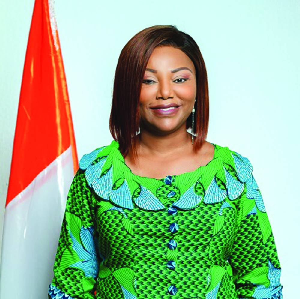  Minister of Women, Family and Children of Cote d'Ivoire Nasseneba Toure