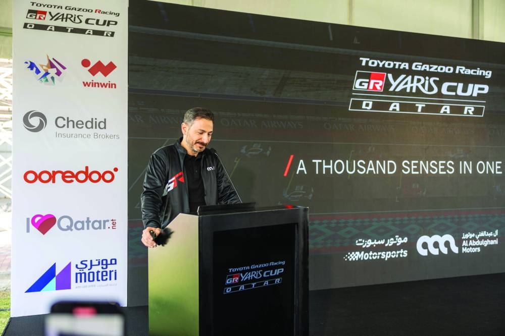
Firas Mufti, Head of the Motorsports at 
Al Abdulghani Motors. 