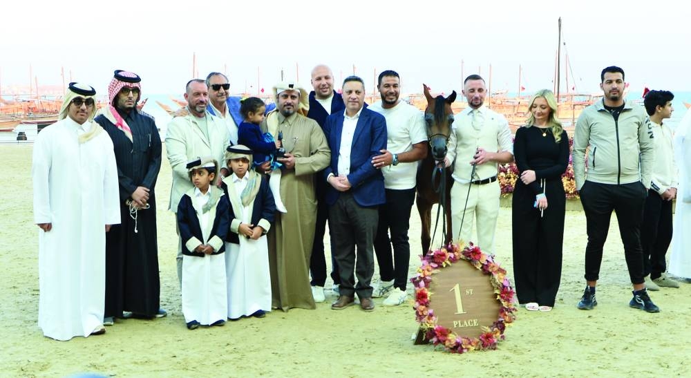 First place winner the 1A yearling fillies category, "Qamaria". PICTURES: Shaji Kayamkulam