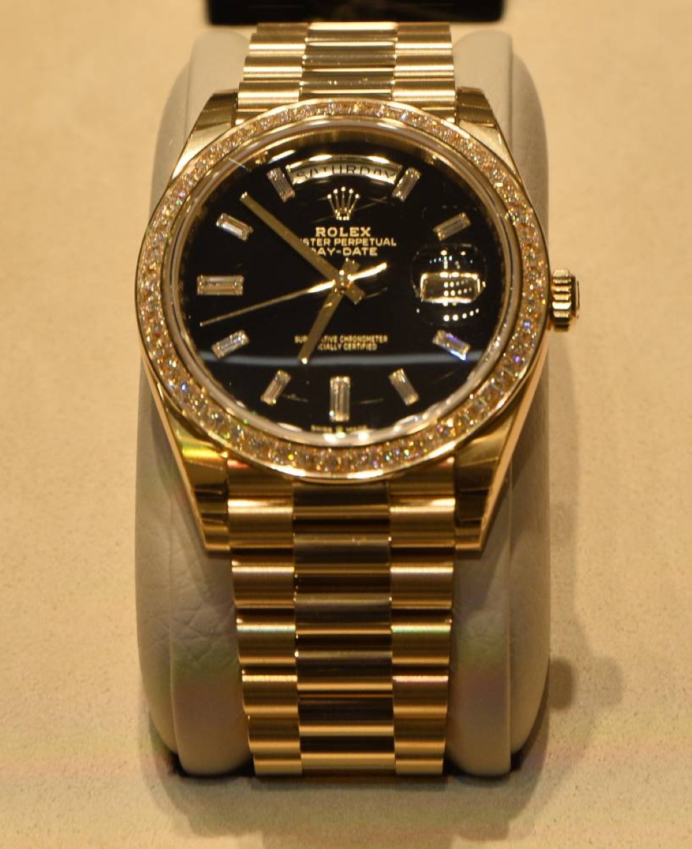 Oyster Perpetual Day-Date. PICTURE: Shaji Kayamkulam