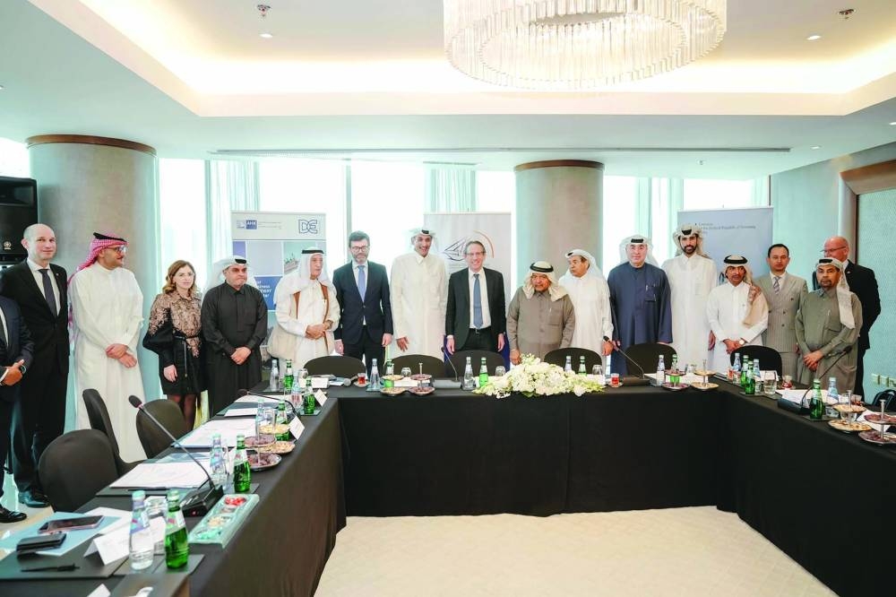 The Qatari Businessmen Association hosted a German economic delegation led by Dr Jorg Kukies, the country’s Minister of Finance, accompanied by senior representatives from major German companies in the energy and financial sectors.